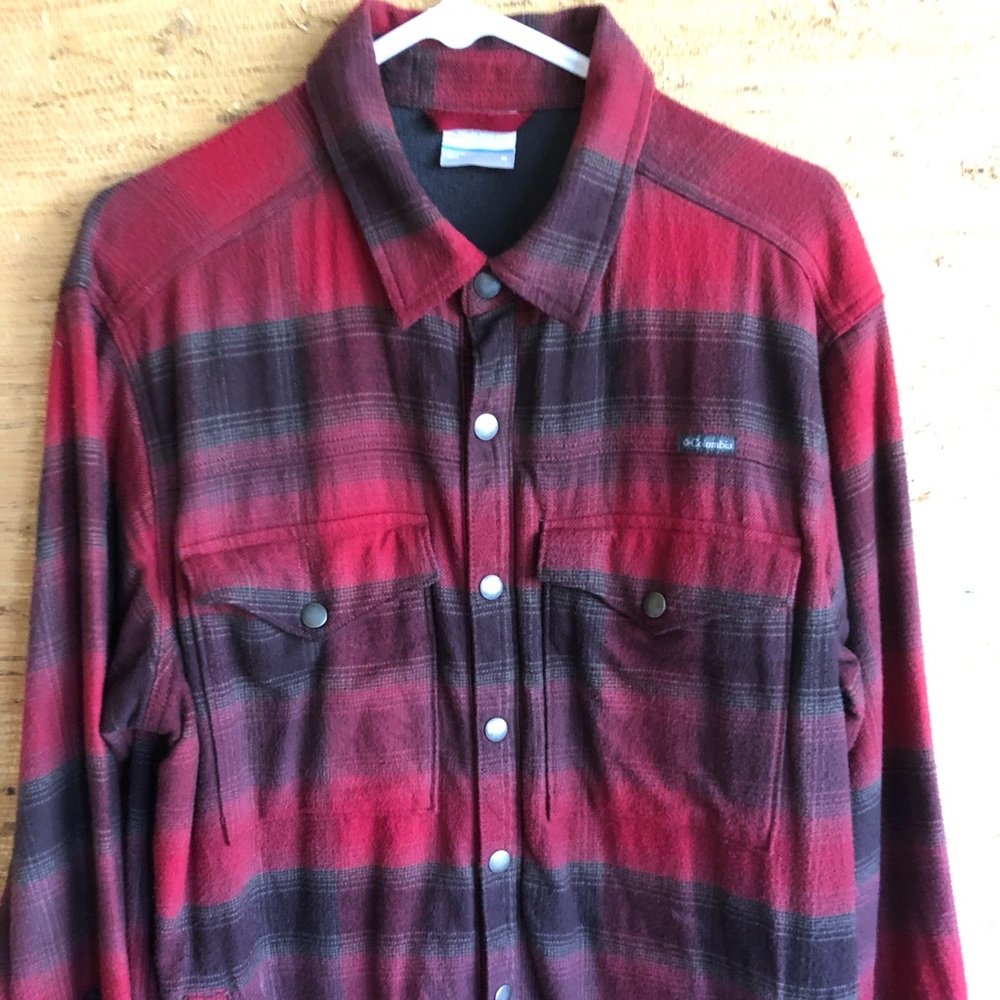 Columbia flannel jacket